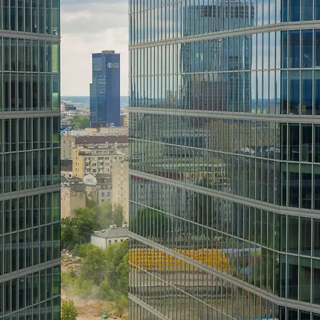 Deluxe Towarowa Towers With Parking & Ac By Renters Prestige Warszawa